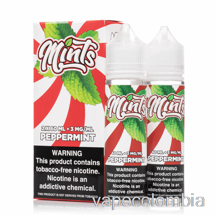 Vape Desechable Menta - Mentas Vape Co - 120ml 3mg